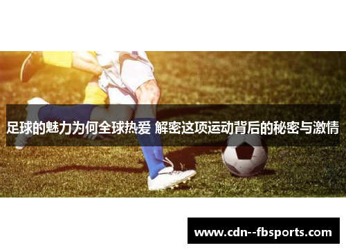 足球的魅力为何全球热爱 解密这项运动背后的秘密与激情