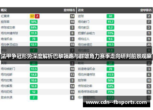 法甲争冠形势深度解析巴黎领跑与群雄角力赛季走向研判前景观察